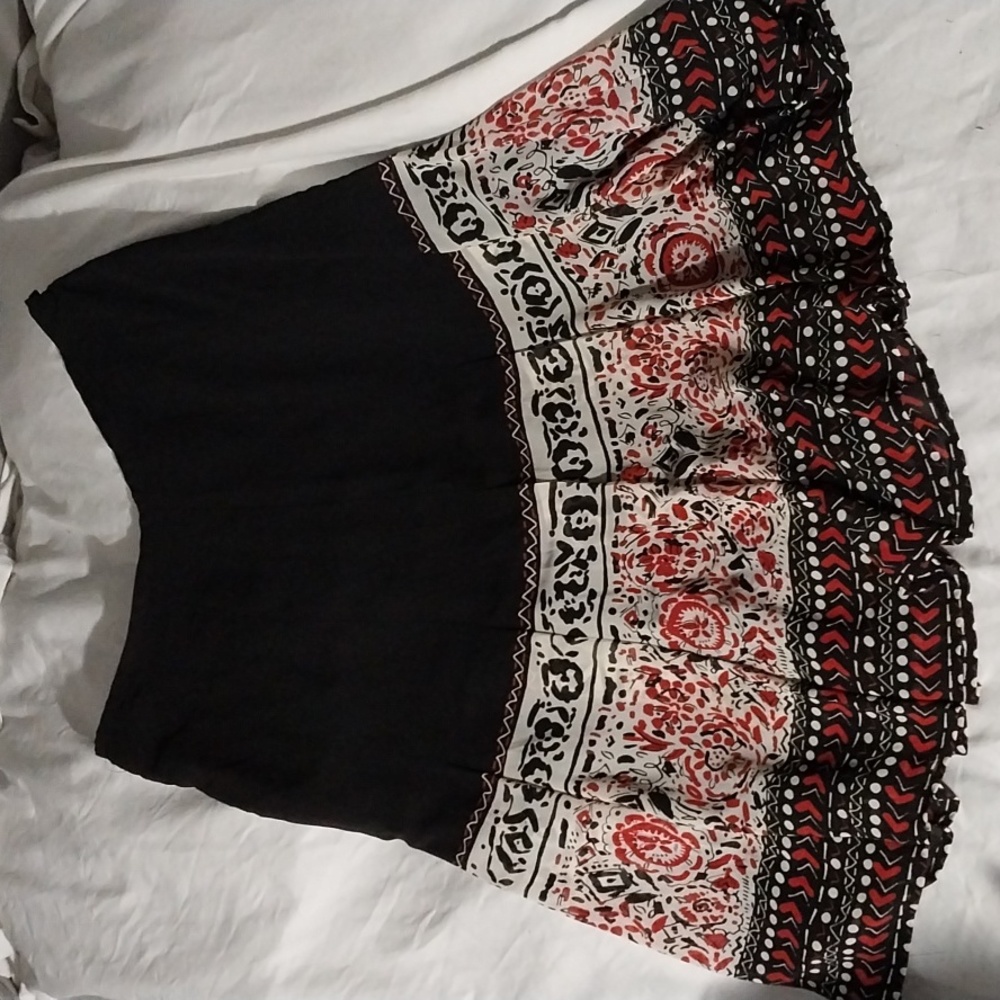 A Line Maxi Skirt